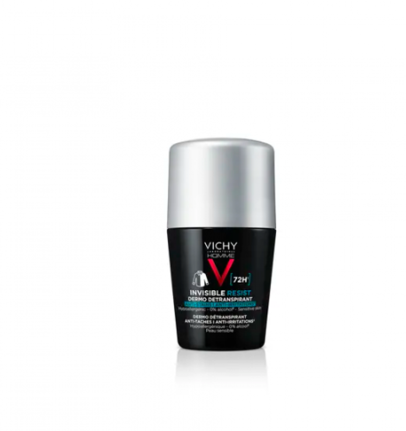 VICHY HOMME INVISIBLE Дезодорант-антиперспирант шариковый муж., 50 мл