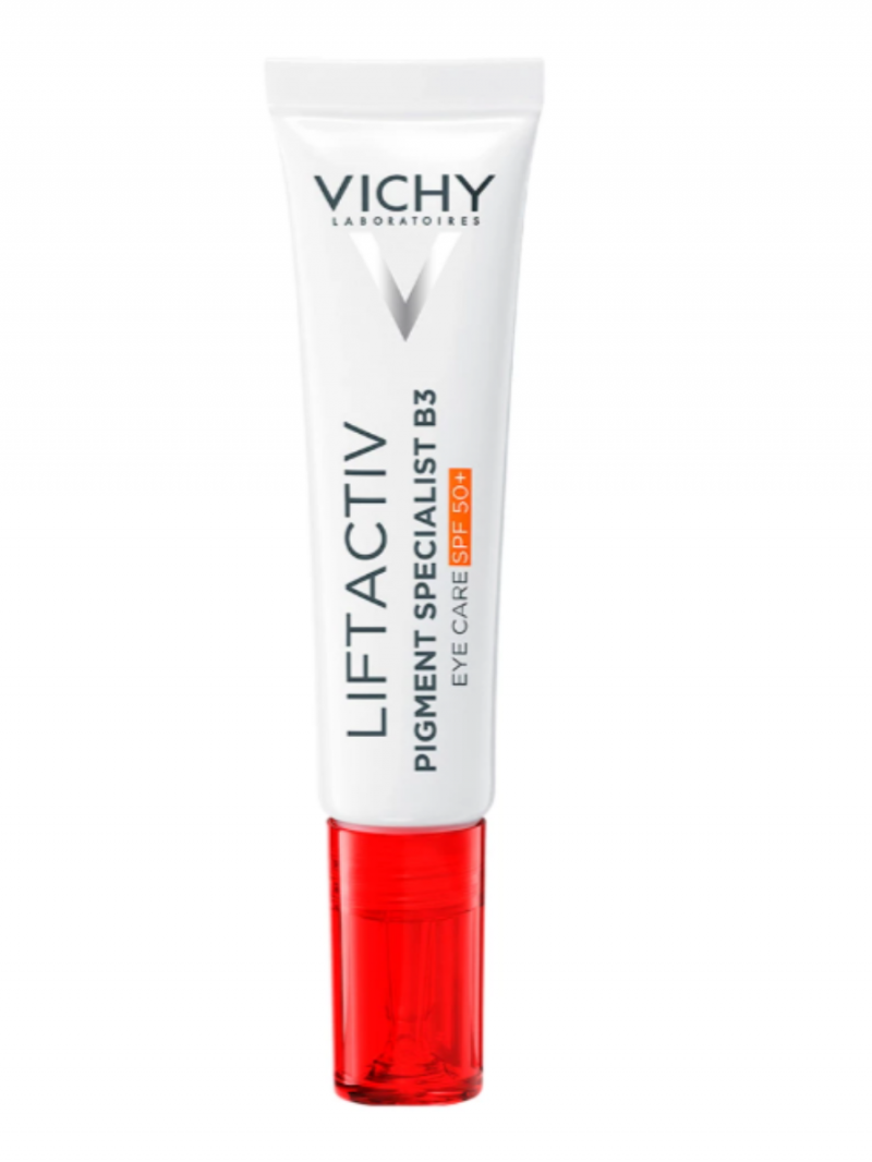 VICHY Liftactiv Pigment Specialist B3 Крем для кожи вокруг глаз против пигментации и морщин SPF 50+, 15 мл.