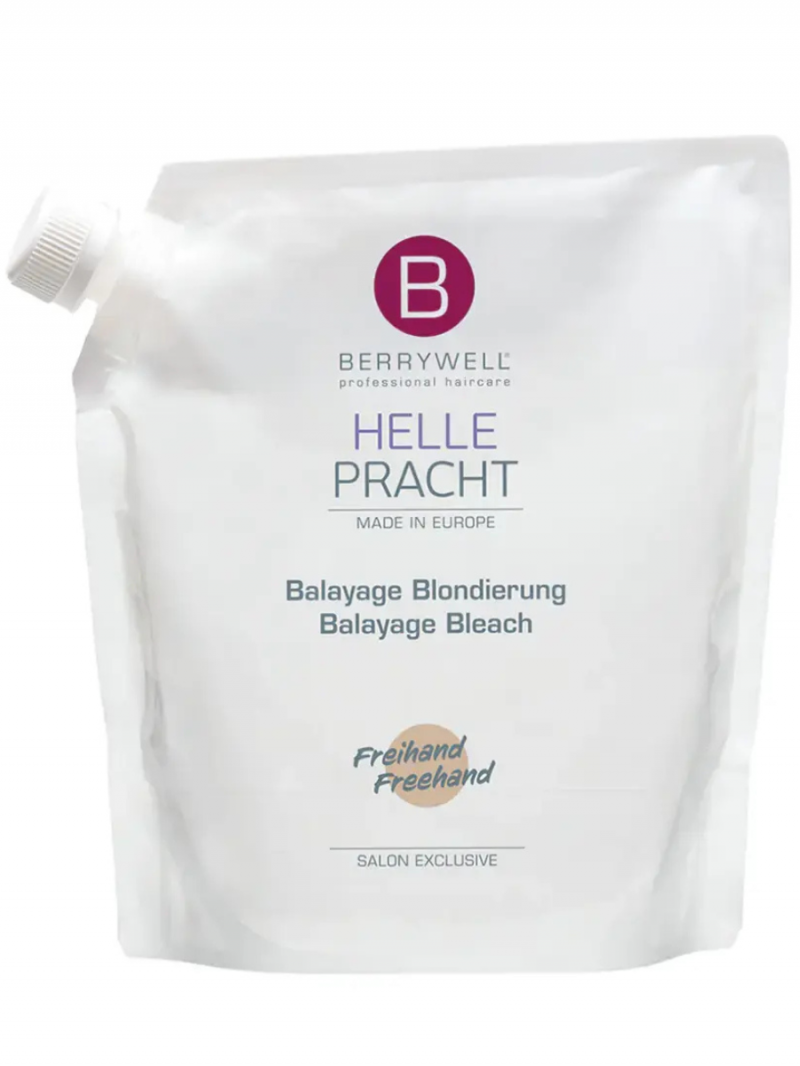Порошок осветляющий Berrywell Balayage Bleaching Powder для балаяжа, 400 г пакет