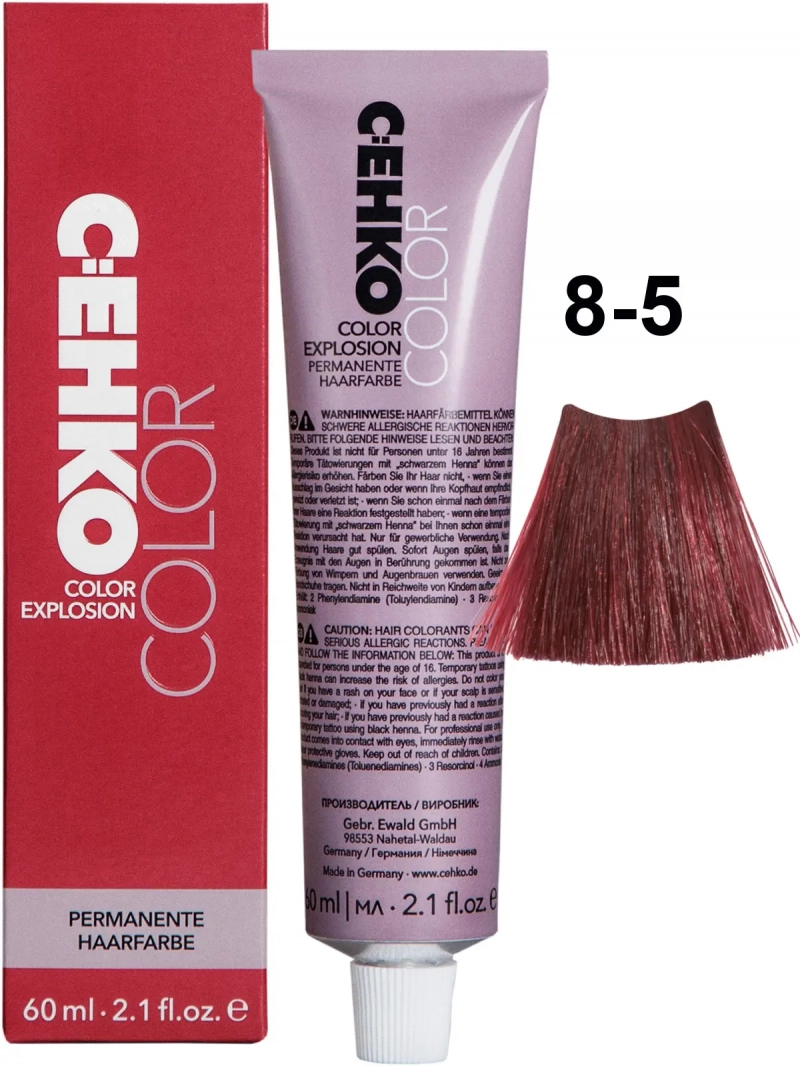 C:EHKO Краска стойкая COLOR EXPLOSION 8/5 Светлый чили/Chili light, 60 мл