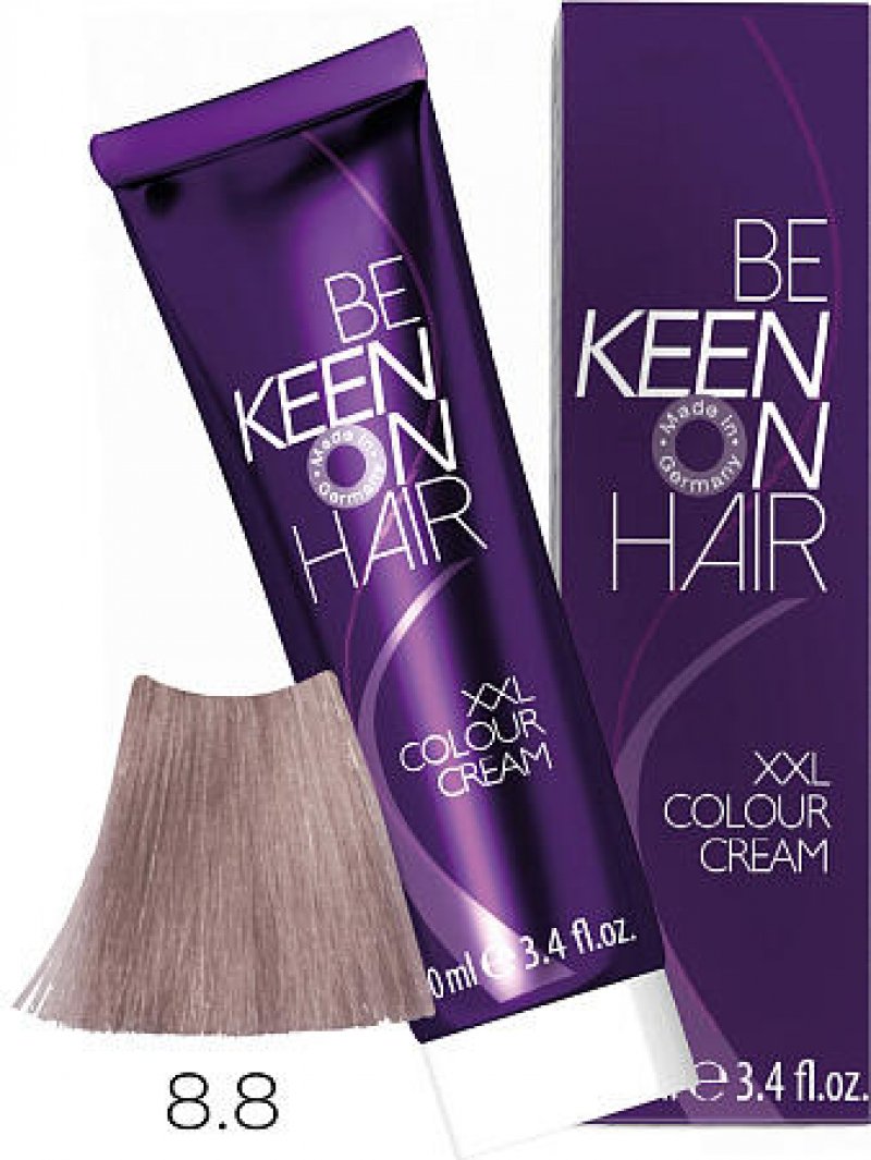 KEEN Крем-краска для волос 8.8 Жемчужный блондин/ Blond Perl, 100 мл
