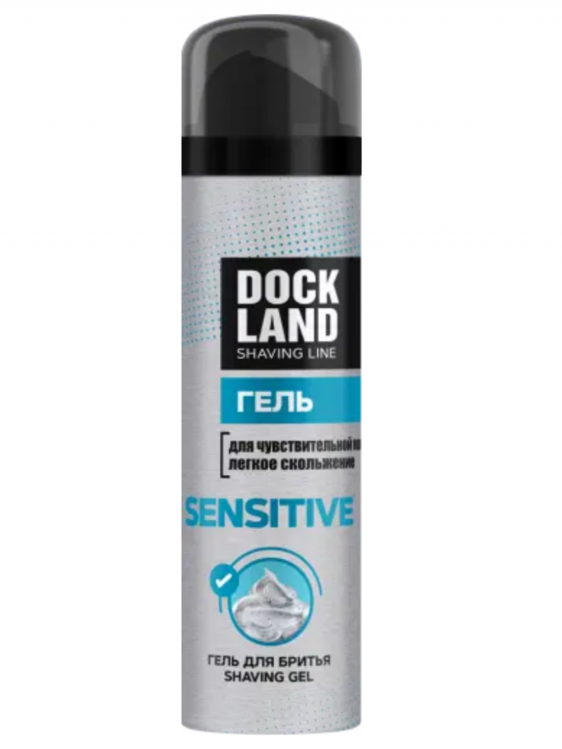 DOCKLAND Гель для бритья SENSITIVE 200 мл.
