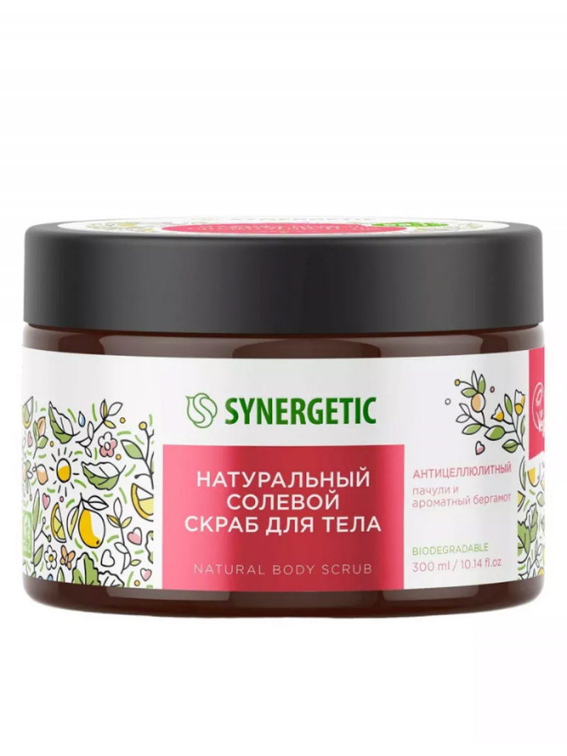 Скраб для тела SYNERGETIC антицеллюлитный 