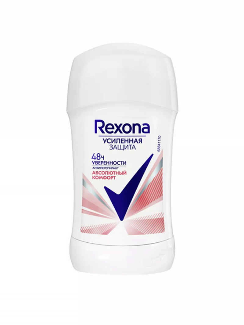 Антиперспирант-карандаш REXONA / Рексона Абсолютный комфорт 40мл