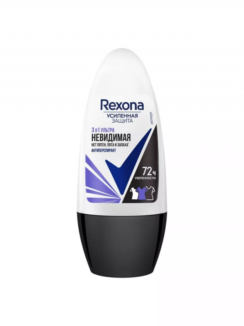 Антиперспирант шариковый Rexona / Рексона Ультраневидимая 50мл