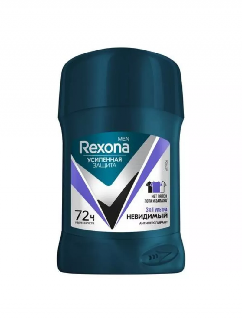Антиперспирант - карандаш Рексона / REXONA MEN Ультраневидимый 50мл