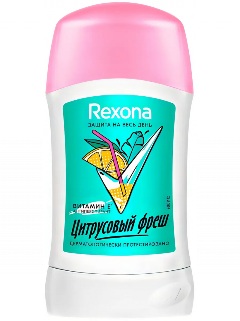 REXONA/Рексона Антиперспирант-карандаш цитрусовый фреш 40мл