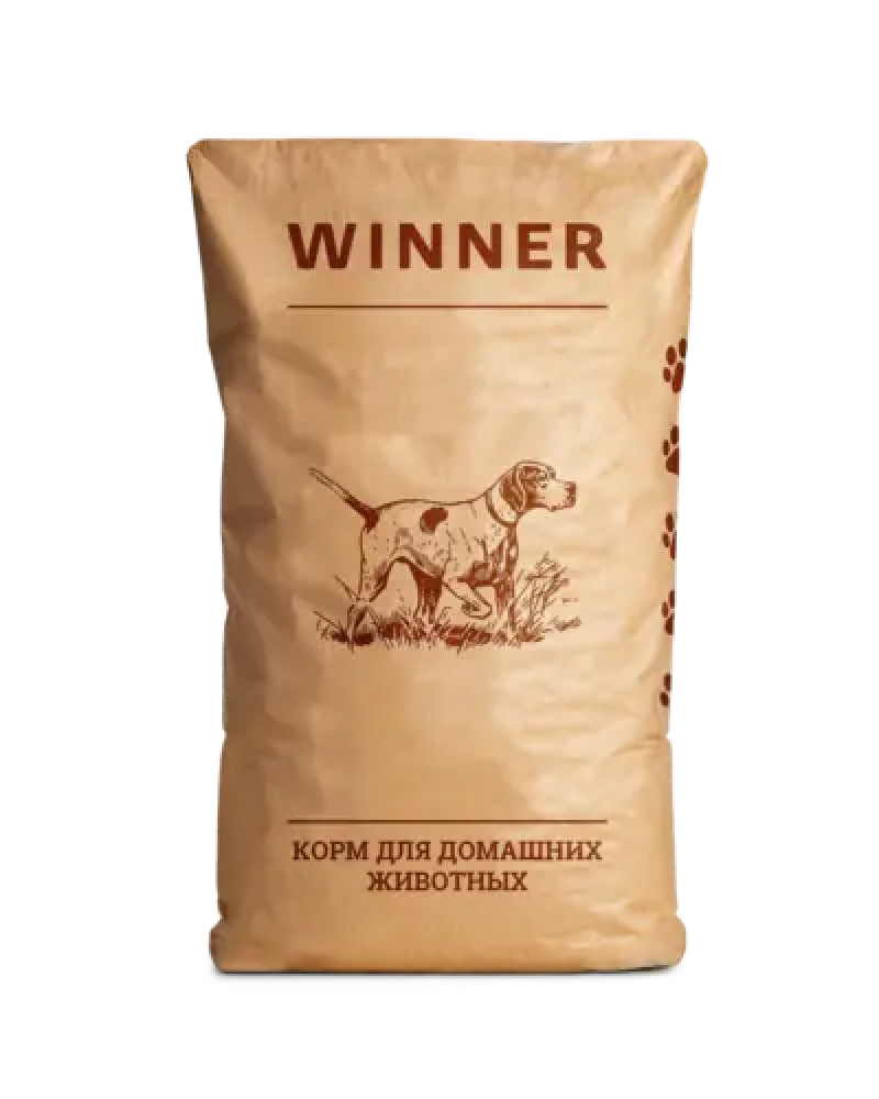Мираторг Winner сухой корм с курицей для взрослых собак средних и крупных пород, 15 кг