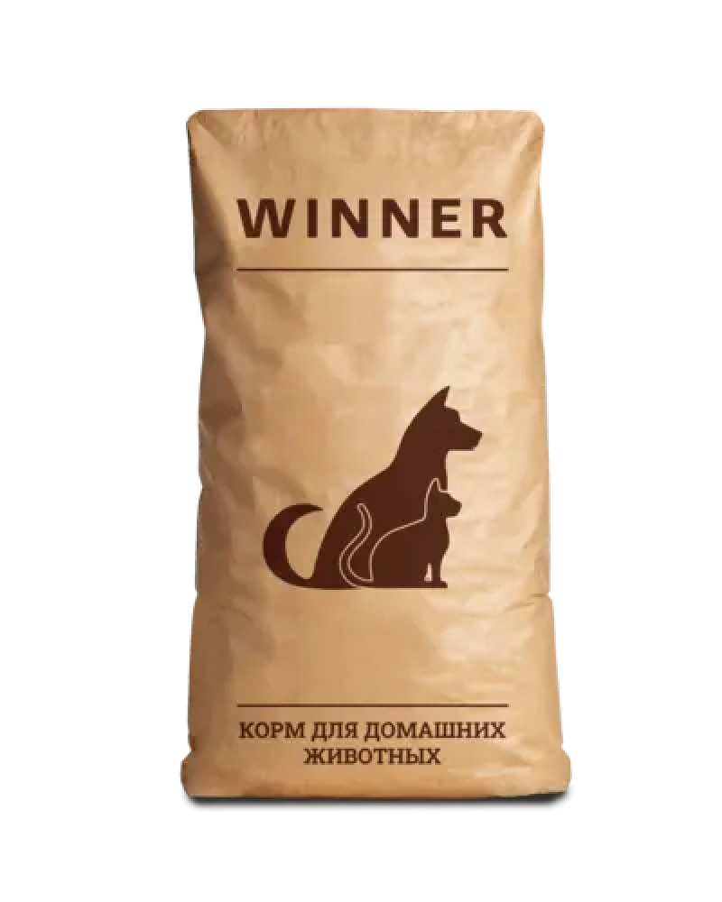 Мираторг Winner сухой корм с говядиной для взрослых кошек всех пород, 15 кг