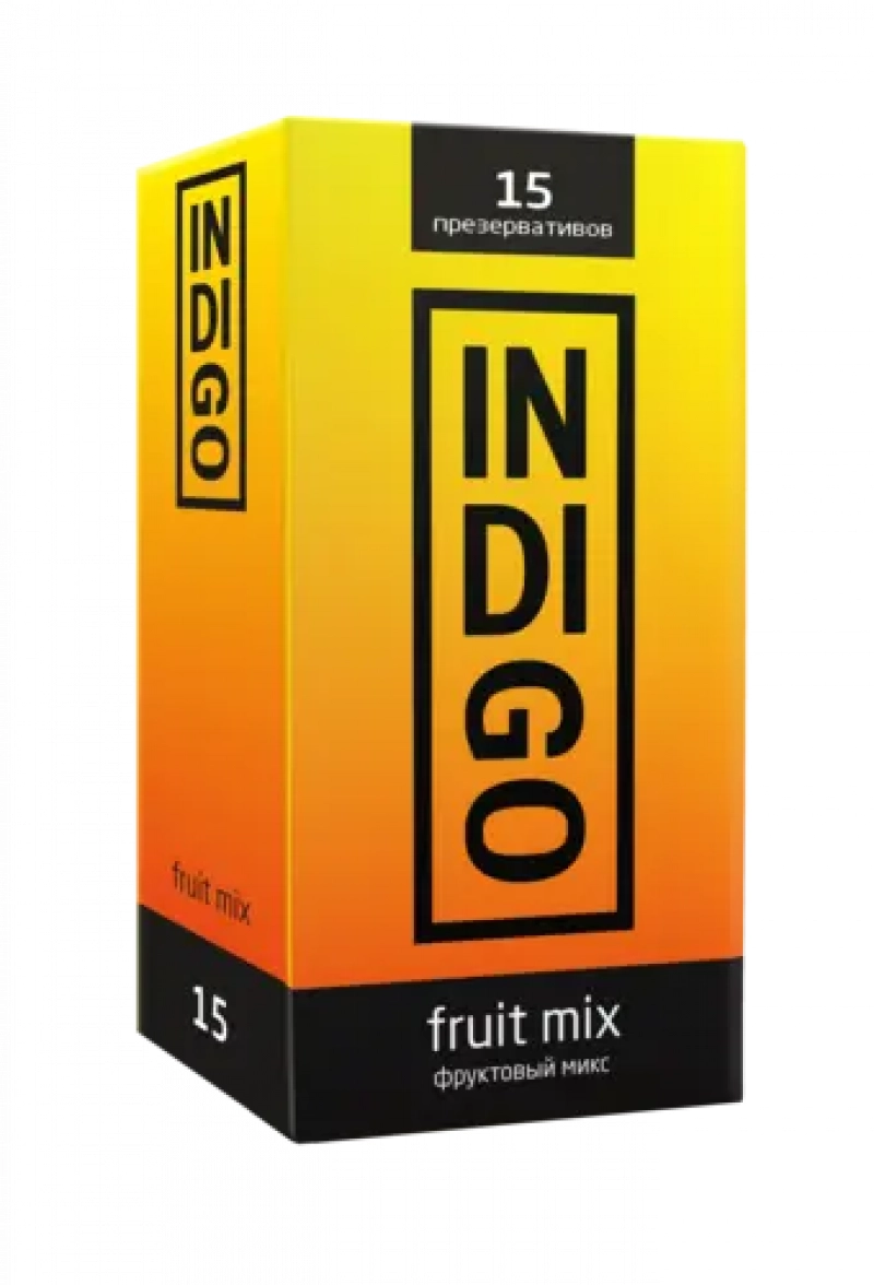 INDIGO Презервативы No 15 Fruit mix (фруктовый микс)