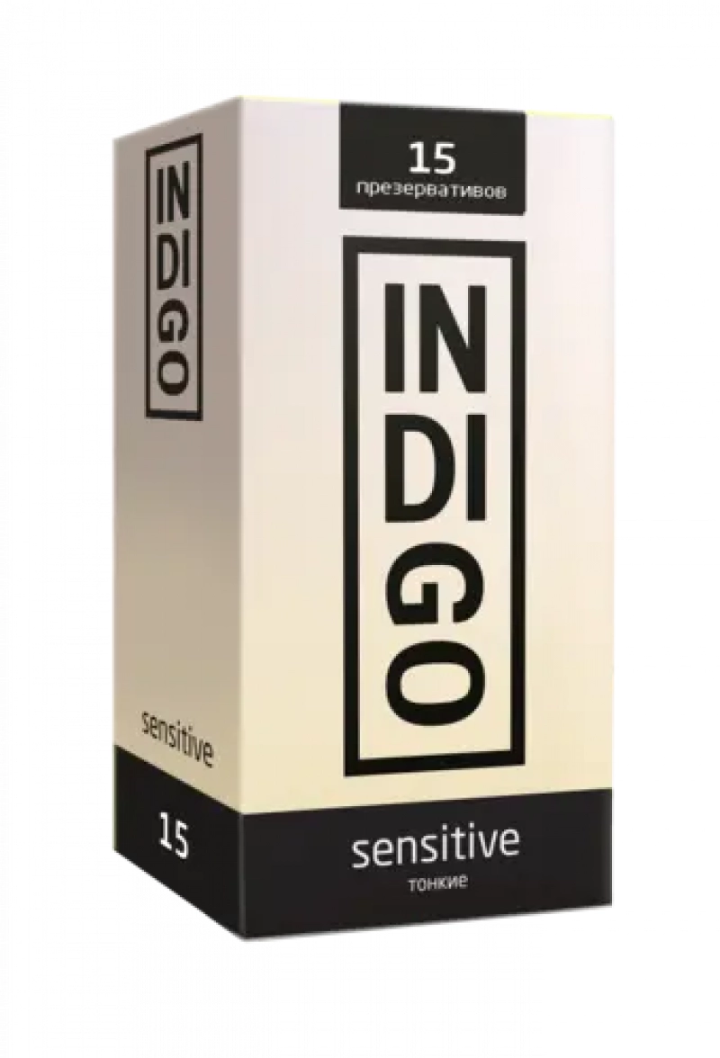 INDIGO Презервативы No 15 Sensitive (ультратонкие)