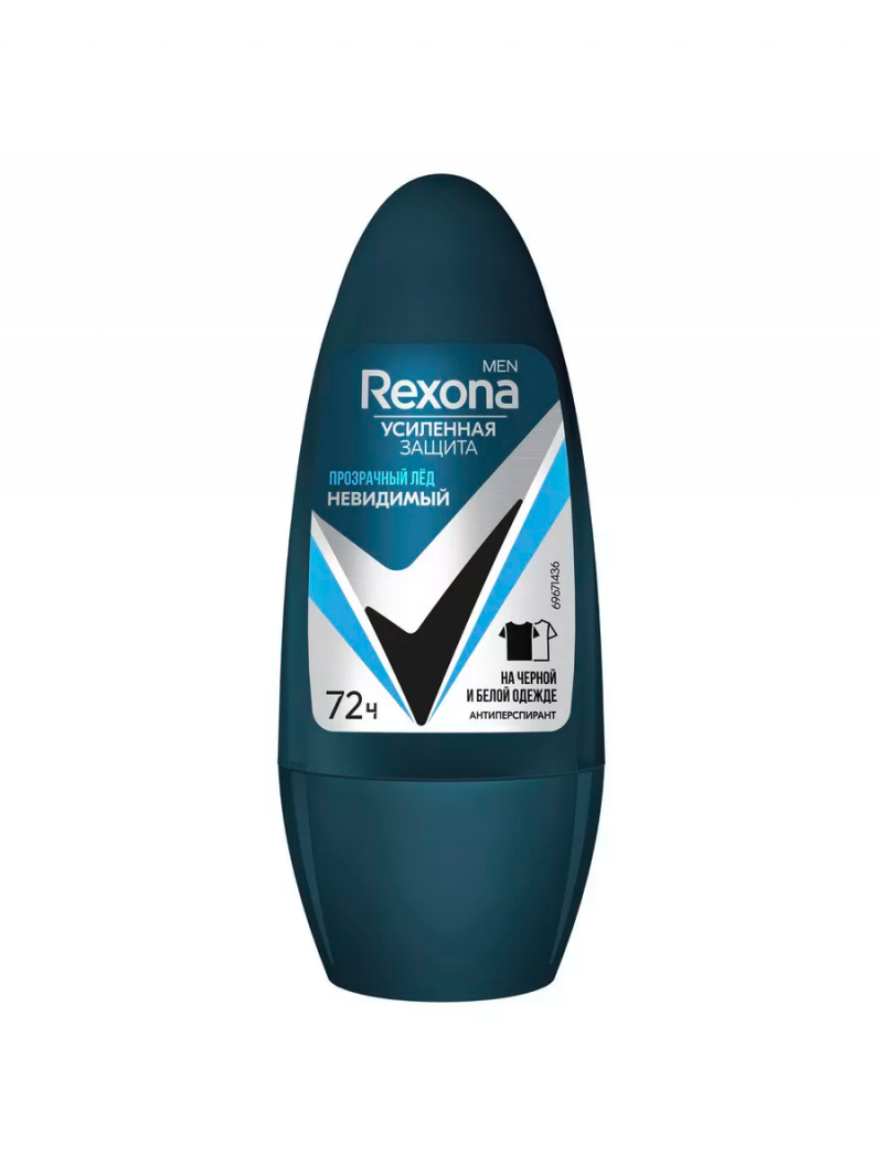 Антиперспирант шариковый Рексона/REXONA MEN Прозрачный лед 50мл