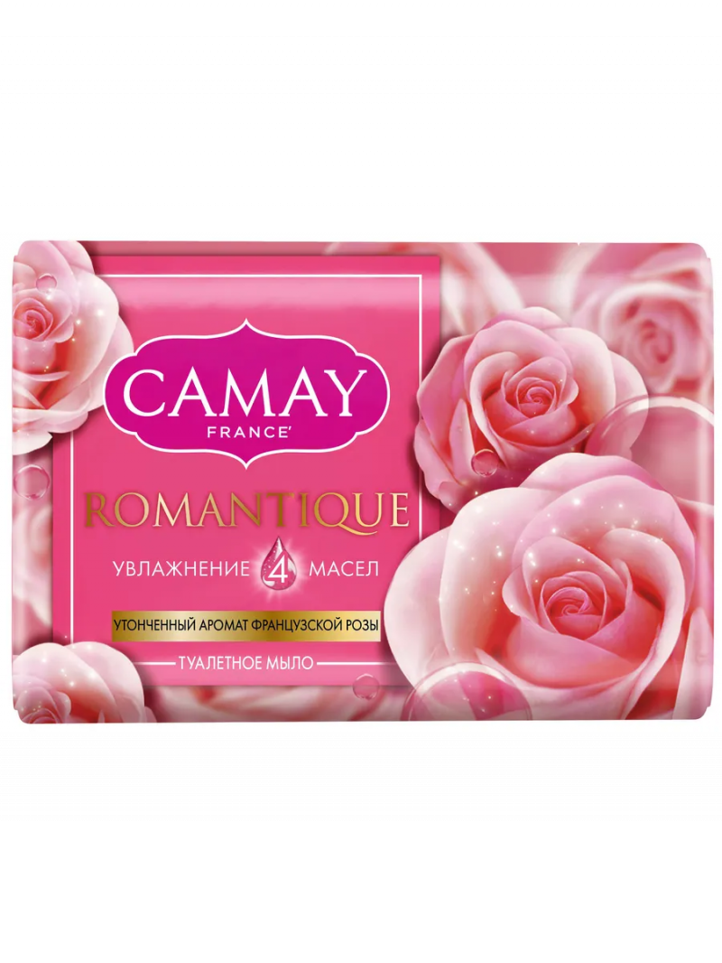 Мыло туалетное CAMAY/Камей Романтик 85гр