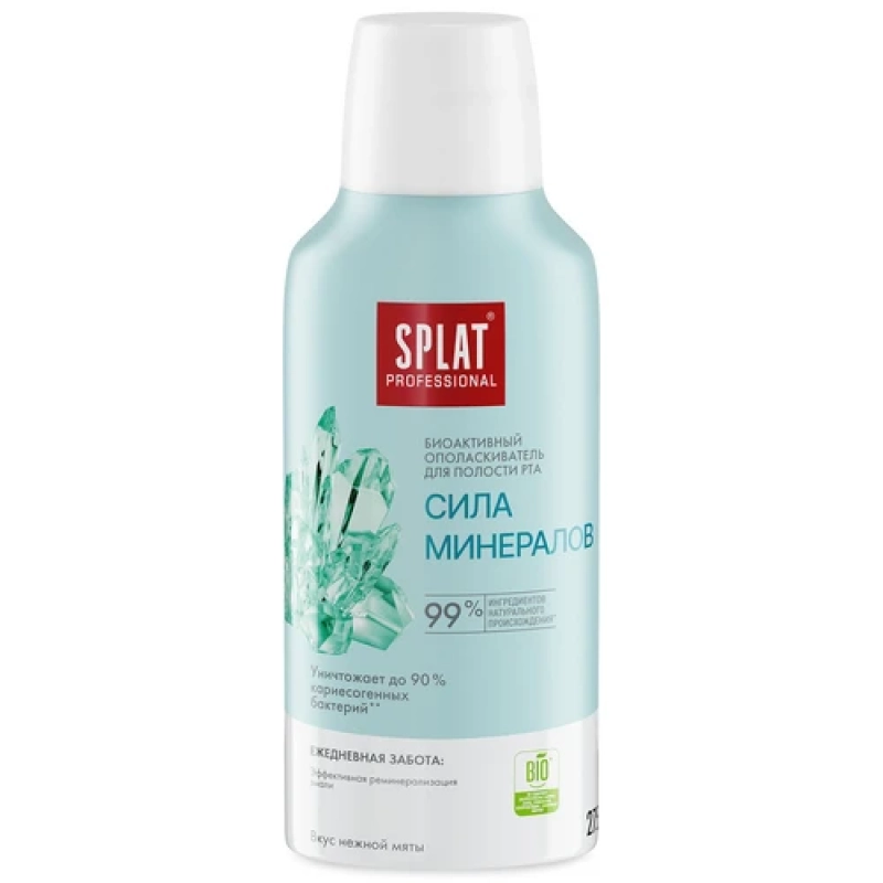 SPLAT PROFESSIONAL Ополаскиватель для полости рта Сила Минералов 275 мл