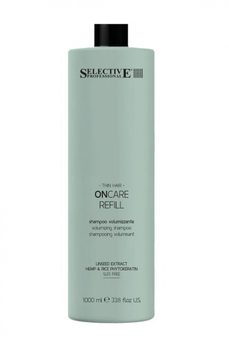 Шампунь-филлер для тонких волос Selective Professional - ONCARE REFILL, 1000 мл.