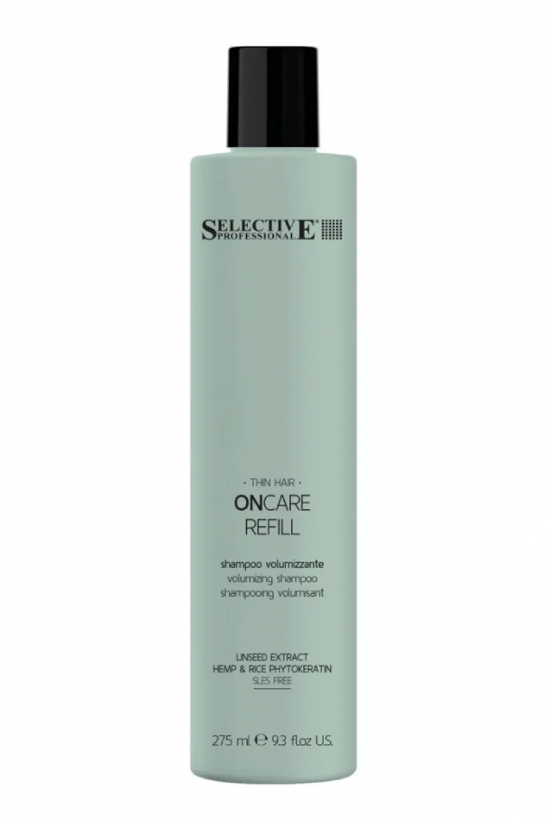 Шампунь-филлер для тонких волос Selective Professional - ONCARE REFILL, 275мл.