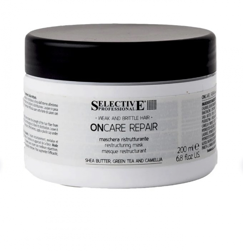 Маска интенсивного действия Selective Professional - ONCARE REPAIR, 200 мл.