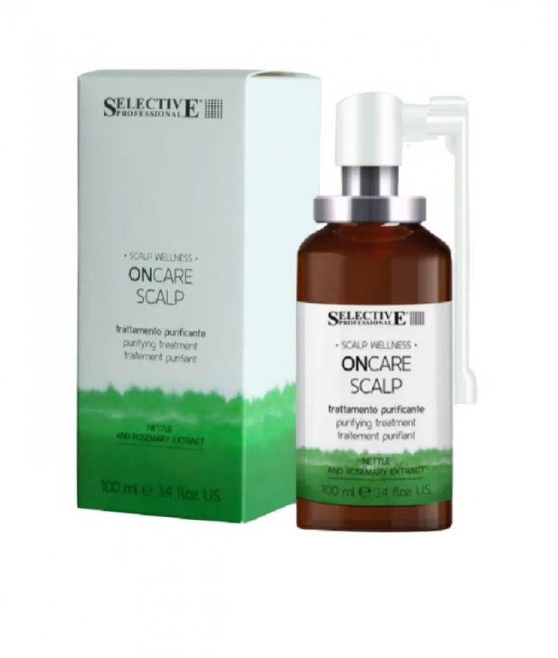 Спрей несмываемый от перхоти Selective Professional - ONCARE SCALP, 100 мл.
