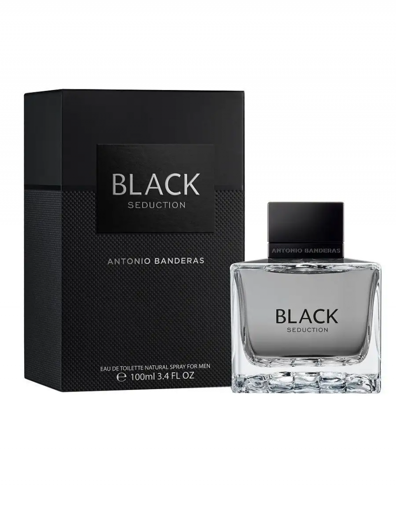 Туалетная вода ANTONIO BANDERAS BLACK SEDUCTION для мужчин, 100 мл