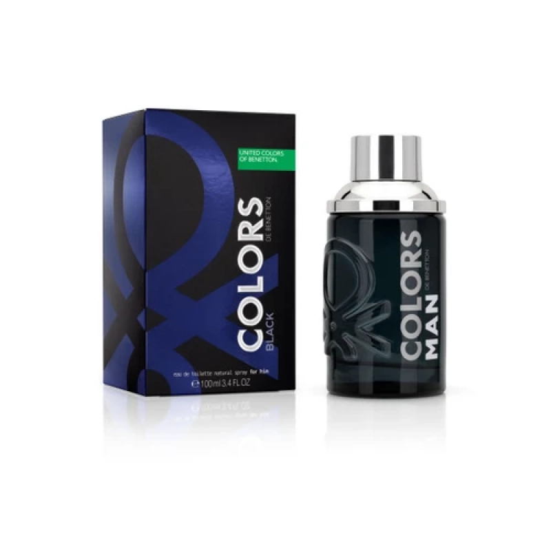 BENETTON Туалетная вода Colors Black мужская 100 мл