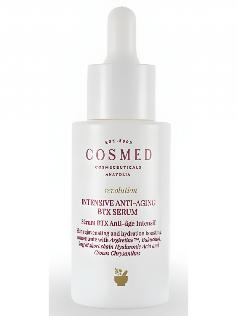 COSMED (Космед) REVOLUTION INTENSIVE ANTI-AGING BTX SERUM Сыворотка интенсивная, увлажняющая от морщин и старения кожи с бакучиолом 30 мл