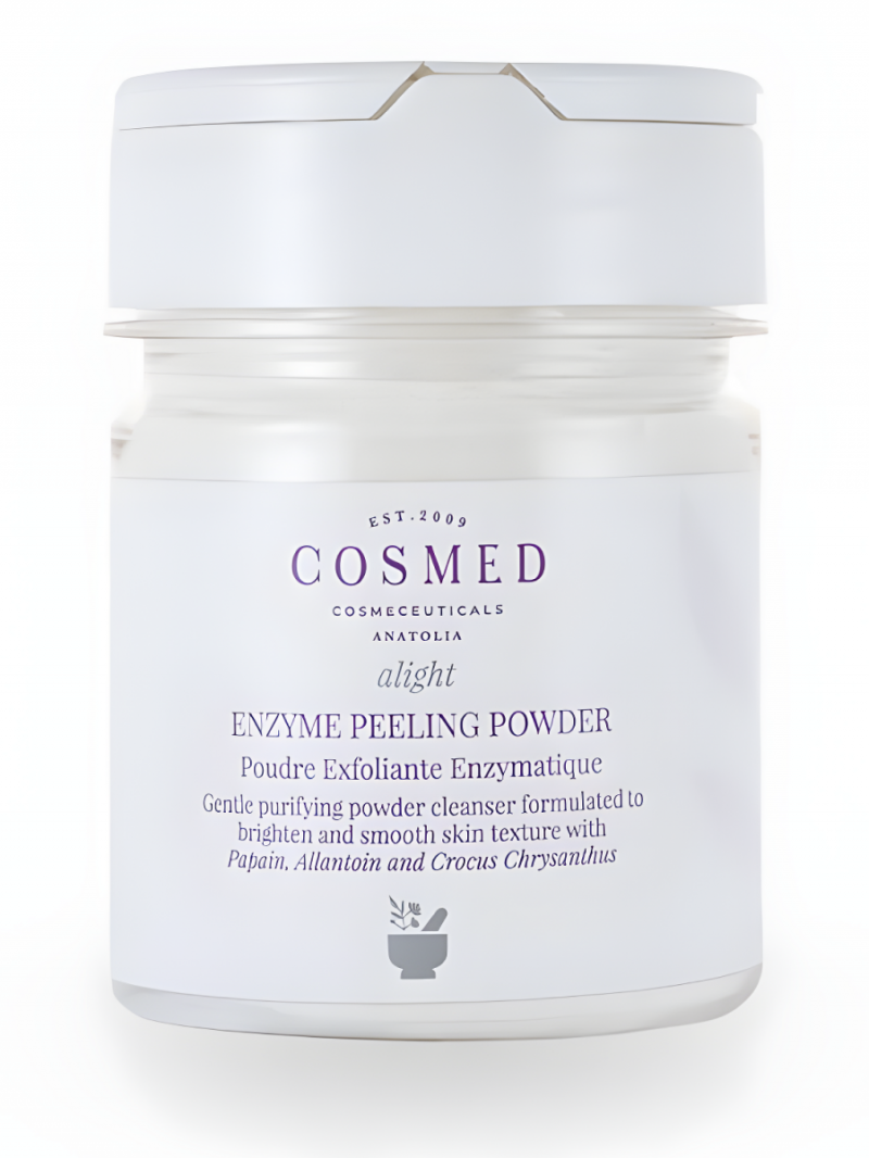 COSMED (Космед) ALIGHT ENZYME PEELING POWDER Пудра энзимная косметическая очищающая и осветляющая 75 мл