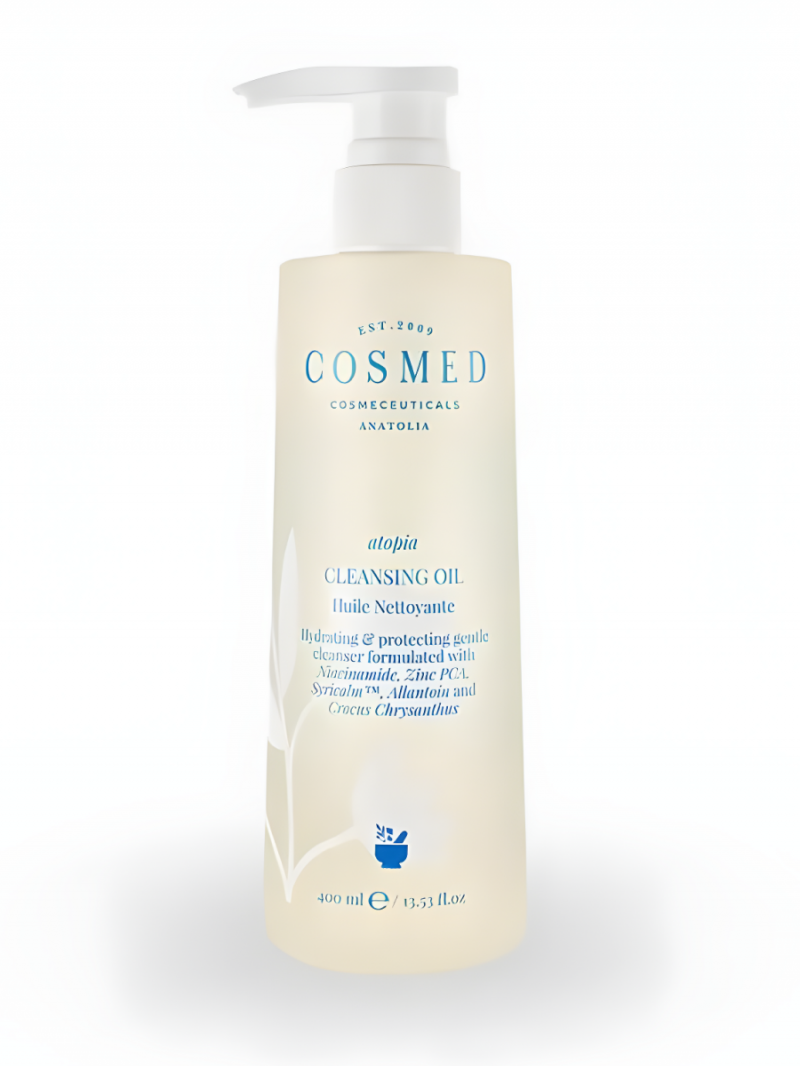 COSMED (Космед) ATOPIA CLEANSING OIL Масло для душа очищающее увлажняющее защитное для сухой кожи 400мл