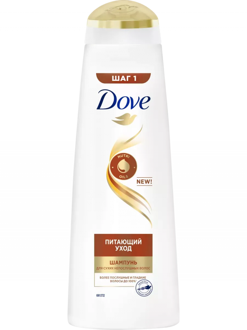 Шампунь DOVE HAIR THERAPY Питающий уход 380мл