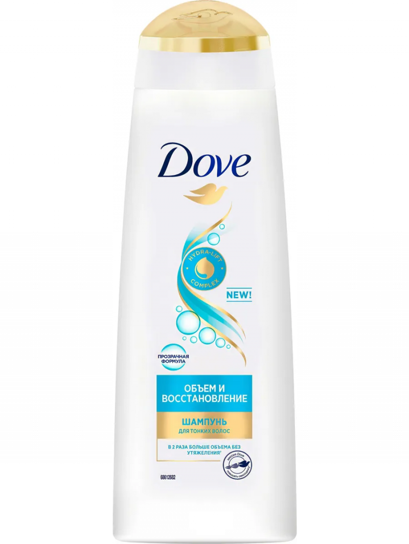 Шампунь DOVE HAIR THERAPY Объем и восстановление 380мл
