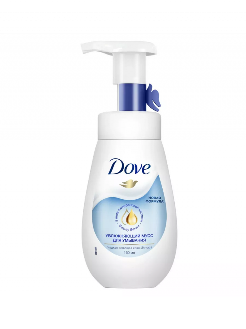 DOVE Мусс для умывания увлажняющий 160 мл