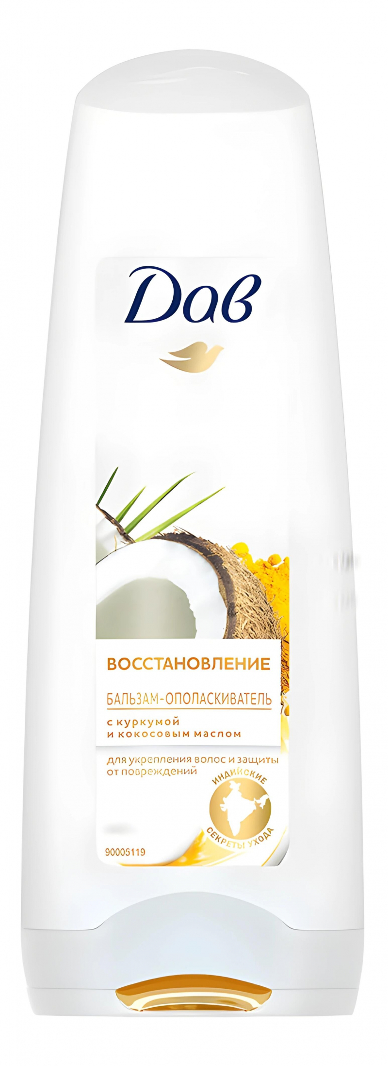 DOVE/ ДАВ NOURISHING SECRETS Бальзам-ополаскиватель восстановление с куркумой и кокосовым маслом 200 мл