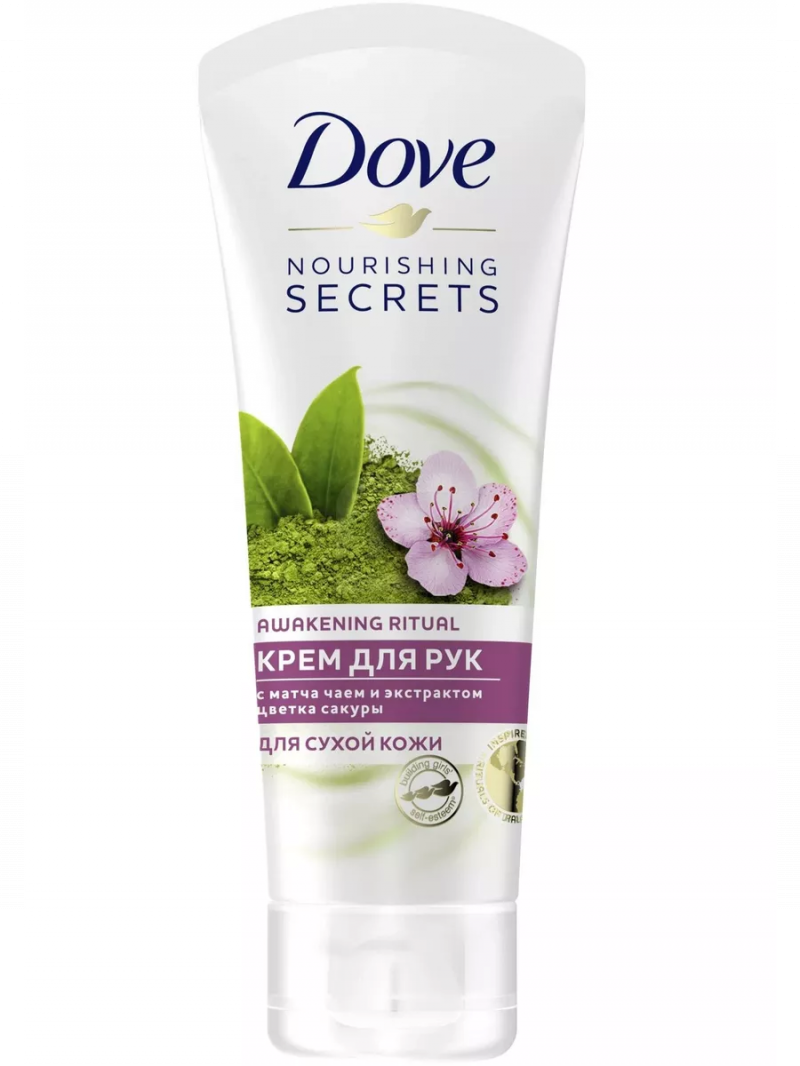 DOVE / Дав Крем для рук Матча чай и экстракт сакуры 75мл