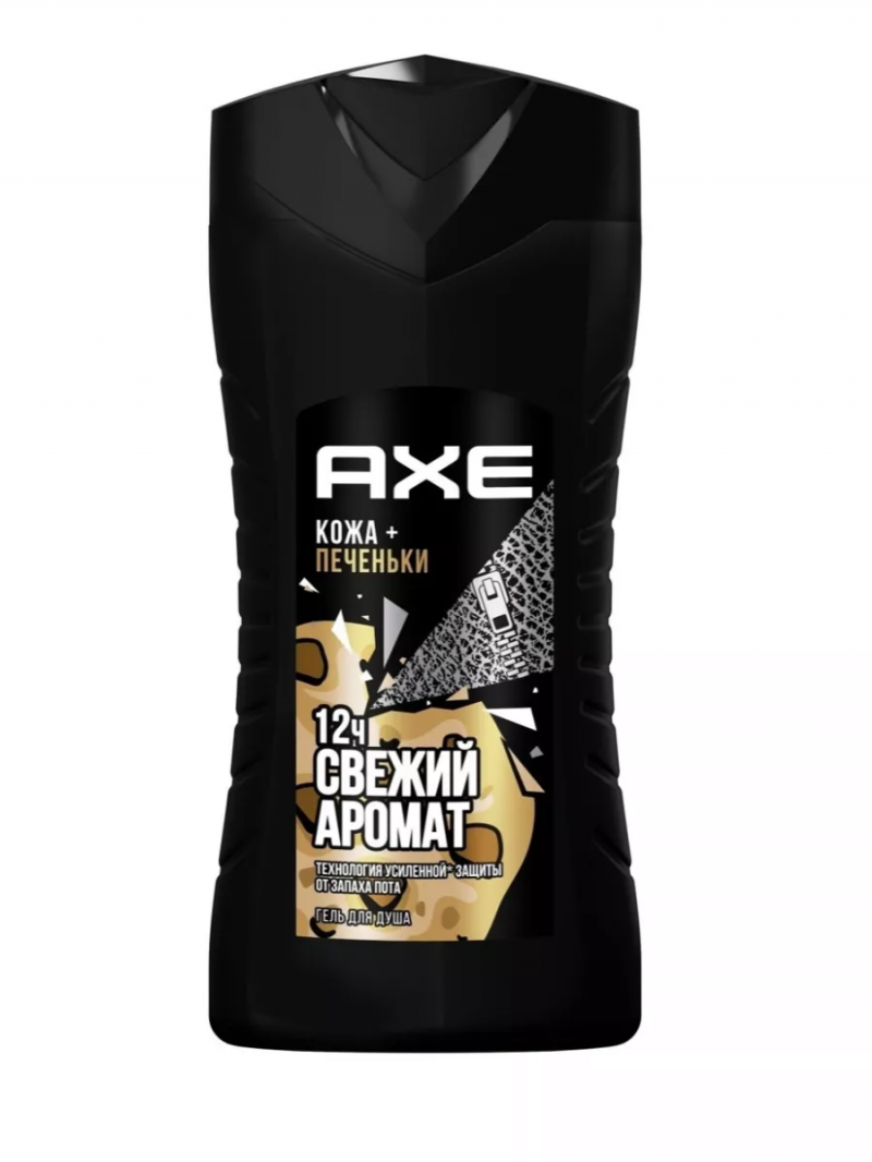 AXE Гель для душа Leather & Cookies 250мл