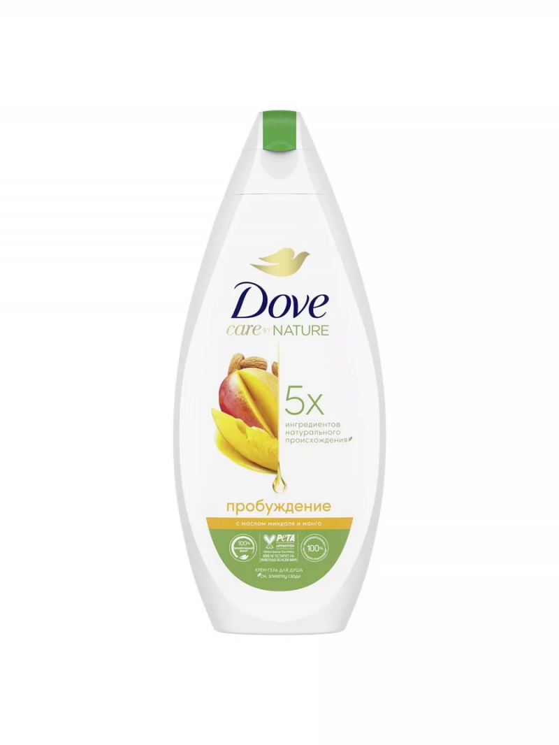 DOVE / Дав Крем-гель для душа МАНГО И МИНДАЛЬ 250мл