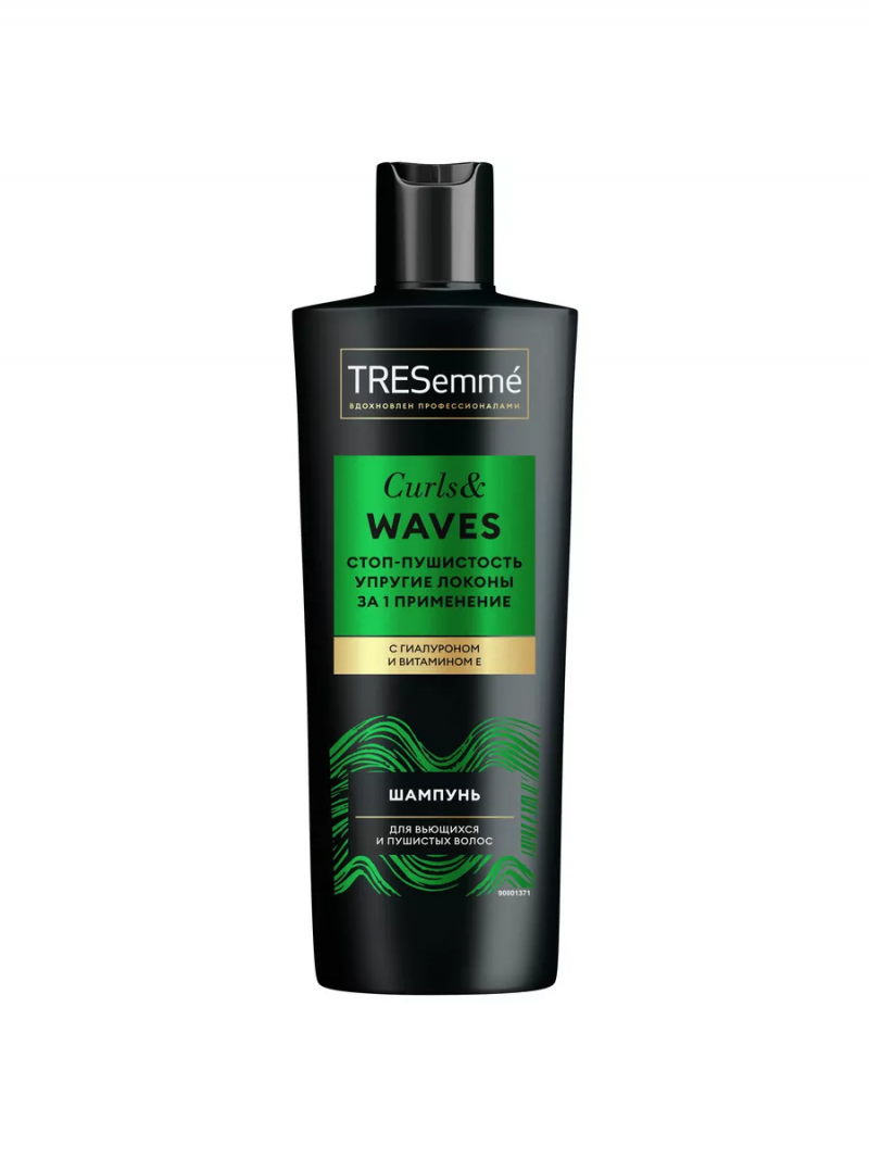 TRESEMME/Тресемме Шампунь для вьющихся и пушистых волос CURLS WAVES 360мл