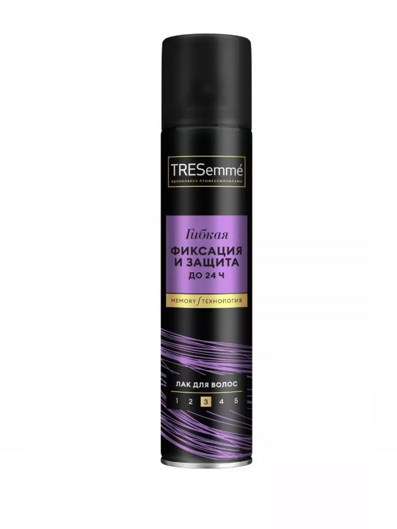 TRESEMME/Тресемме Лак для укладки волос ГИБКАЯ ФИКСАЦИЯ И ЗАЩИТА EGL 250 мл