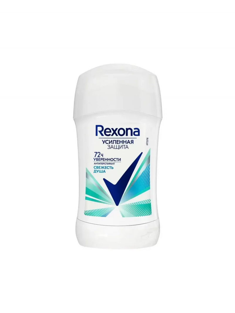 Антиперспирант-карандаш REXONA / Рексона Свежесть душа 40мл