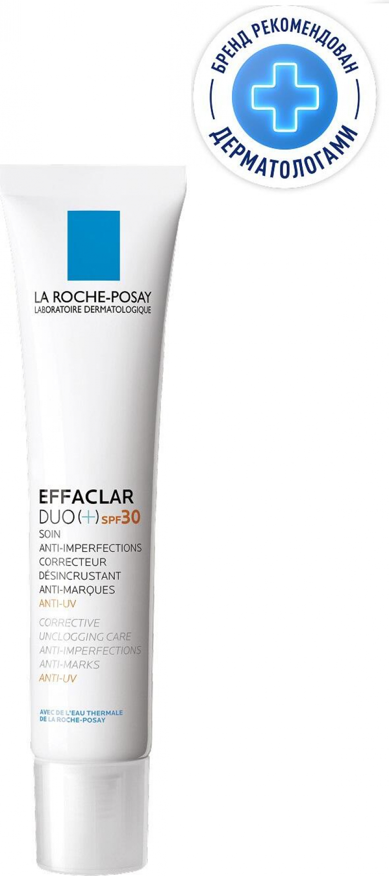 LA ROCHE-POSAY Effaclar Duo+ Spf30/Ppd10 Корректирующий для проблемной кожи 40 мл