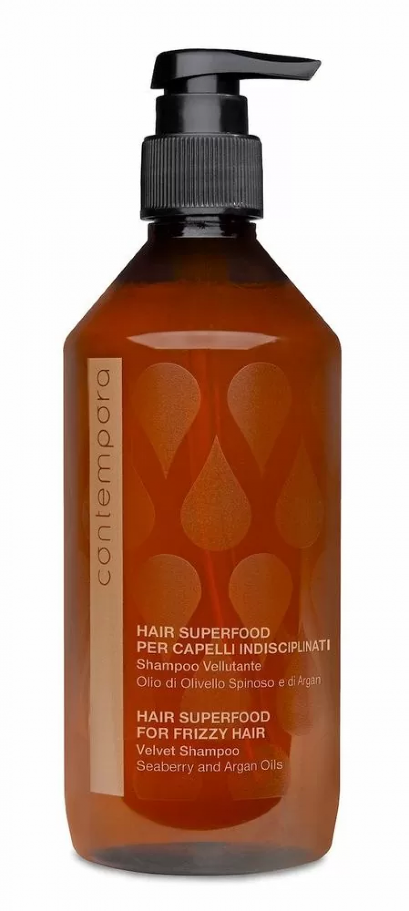 Barex/ Барекс HAIR SUPERFOOD Шампунь разглаживающий Сияющий бархат, 500 мл