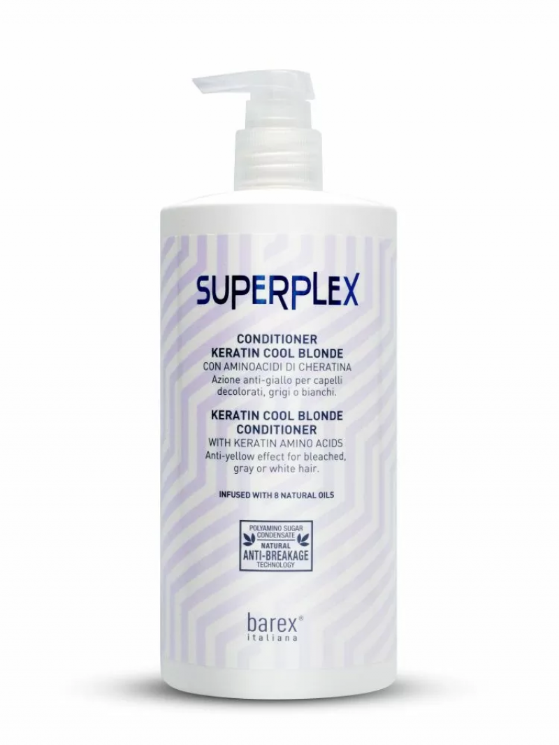 Barex/ Барекс Кондиционер для придания холодного оттенка SUPERPLEX, 750 мл
