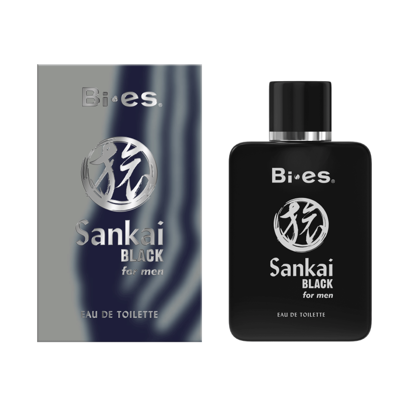 Вода туалетная BI-ES Sankai Black For Men для мужчин, 100 мл