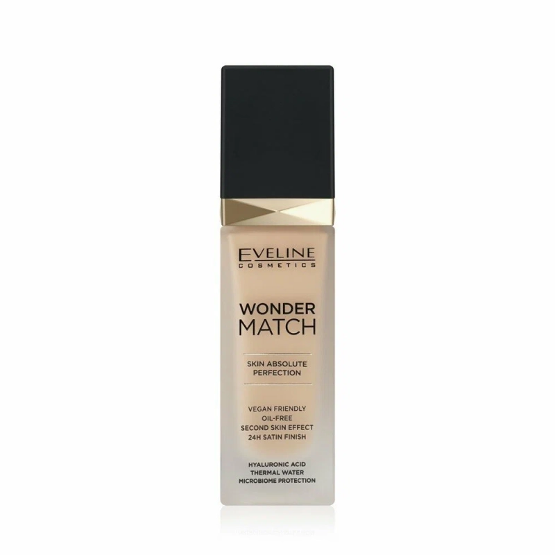 Основа тональная EVELINE Cosmetics Wonder Match адаптирующая 15 natural, 30 мл