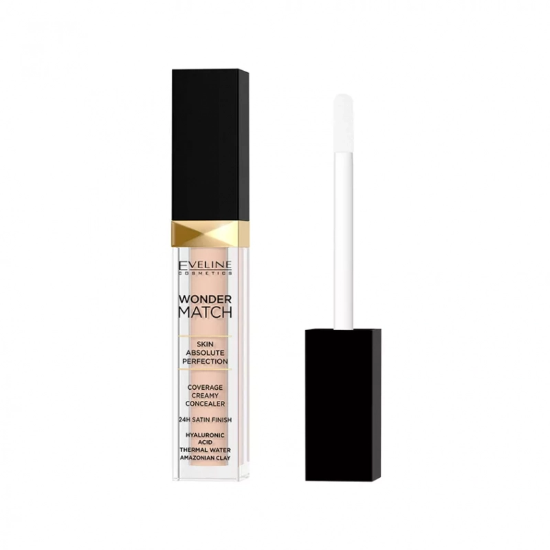 Кремовый консилер EVELINE Wonder Match, тон 035 BEIGE, 7 мл
