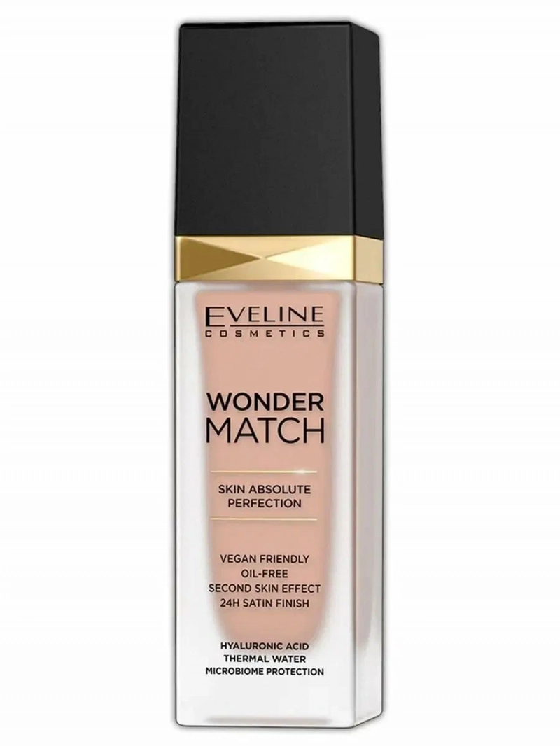 Основа тональная EVELINE Cosmetics Wonder Match адаптирующая 25 light beige, 30 мл