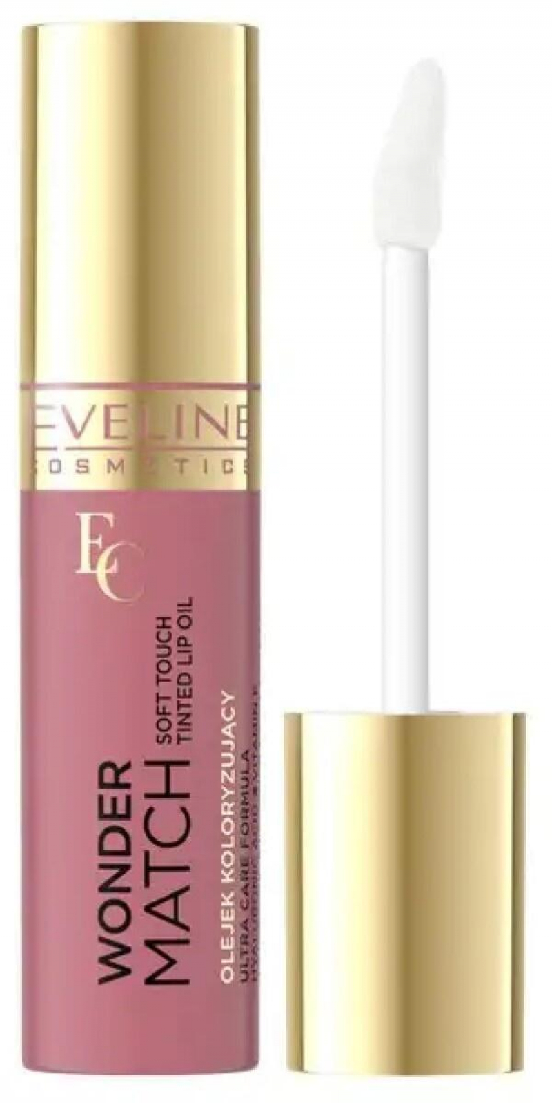 EVELINE Тинт-масло для губ - 03 strawberry ice cream серии Wonder match soft touch, 5мл