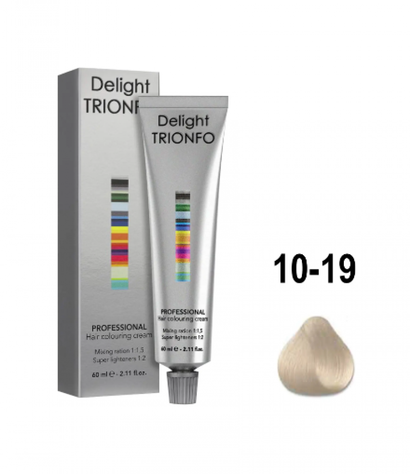 Constant Delight Крем-краска Delight TRIONFO 10-19 Светлый блондин сандрэ фиолетовый 60 мл