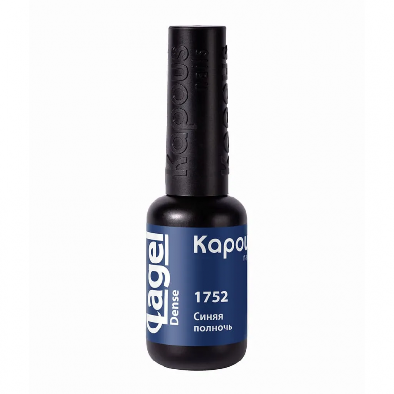 Kapous/Капус 1752 Синяя полночь, гель-лак Lagel Dense, 8 мл