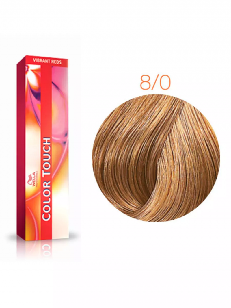 Wella Professionals Крем-краска Color Touch 8/0 светлый блонд 60мл