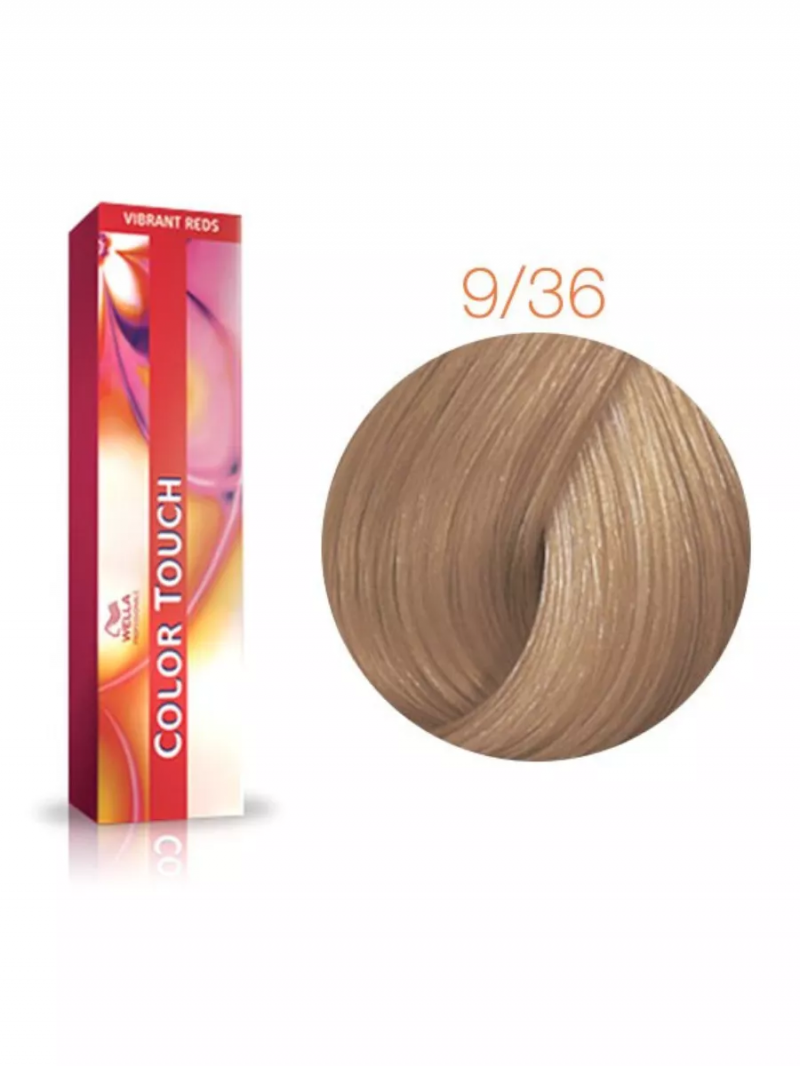 Wella Professionals Крем-краска Color Touch 9/36 очень светлый блонд золотисто-фиолетовый 60мл