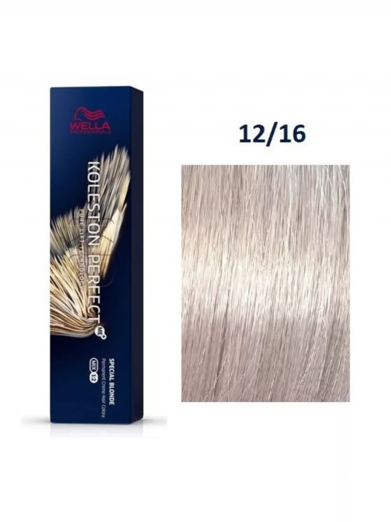 Wella Professionals Koleston Perfect Me+ Профессиональная стойкая крем-краска для волос 12/16 Слоновая кость, 60 мл